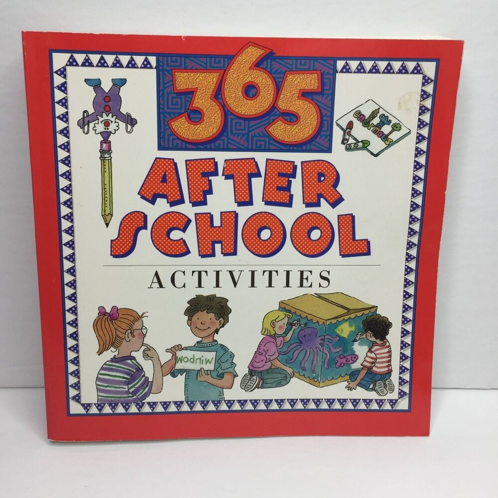 365 After School Activities Book Burton Halls Hoffman Play Dough Twig Boats